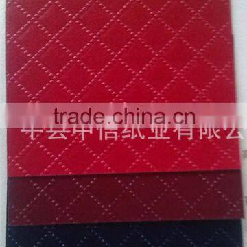 Hot specialty leatherette paper for wrapping
