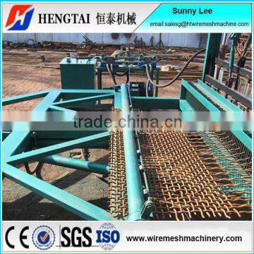 Mine Sieving Mesh Weaving Machine/Crimped Wire Mesh Machine Made In China photo-4