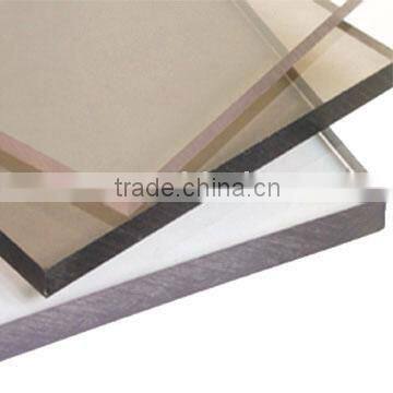 50vm UV 10 years warranty polycarbonate solid sheet with high impect strength