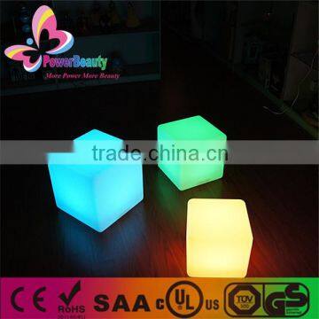 PowerBeauty new led quare color changing and glowing led light cube clock