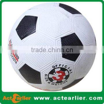 promotion rubber soccer ball