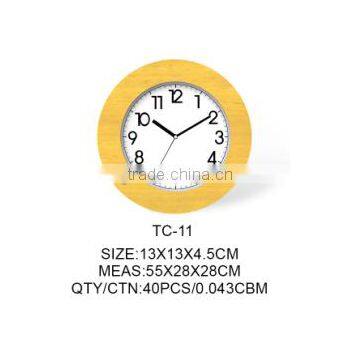 wooden table clock TC-11