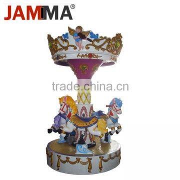 Electric Musical Kids Coin Operated Token Kiddie Ride Arcade Machine Carousel for Sale