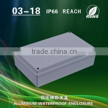 Die casting aluminum water proof box / metal seal box / amplifier enclosure