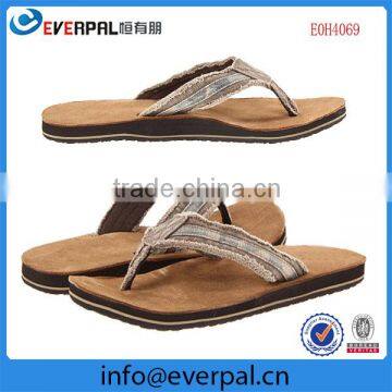 Summer Beach Mens Leather Flip Flops