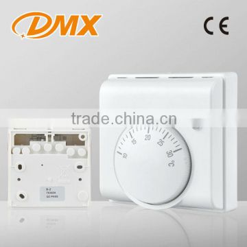 White Mechanical Boiler Room Thermostat Temperature Controller