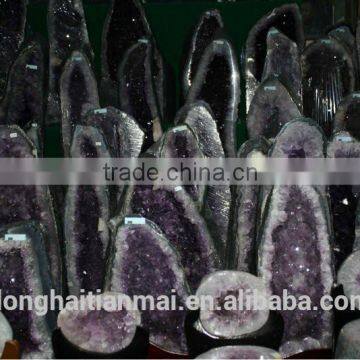 Wholesale Natural Amethyst Crystal Geode with Different Sizes