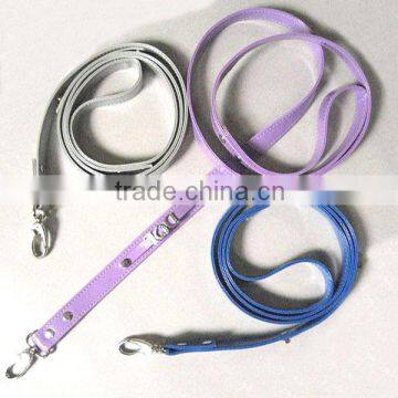 Newest fashion design pet leash, PU/PVC available