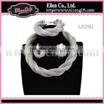 African Silver Jewelry Set AJS2982 photo-1