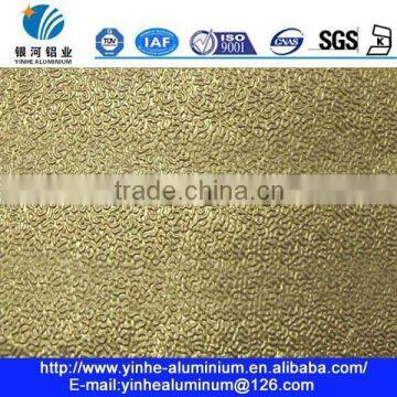 1100 H24 stucco embossed aluminum foil for fin-stock of air-conditioner