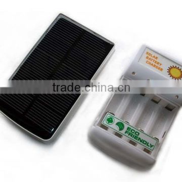 hot 1W Solar Panel Battery Charger 4pc AA/AAA