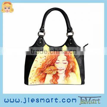 Digital printing handbag sublimation custom printed handbag