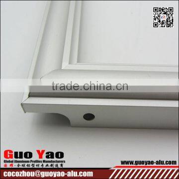 6063-T5 Silver Sandblasting Anodized LED Aluminum Frames Profile