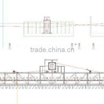 Screw silo cleaning machine