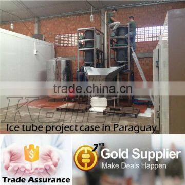 2.0tons Edible Tube Ice From Tube Ice Maker With PLC System photo-5