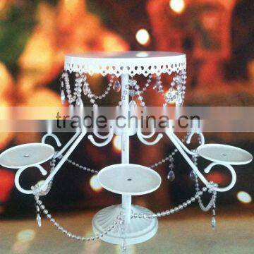 High Quality Crystal Chandelier Wedding Cake Stand