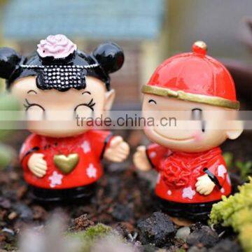 - Miniature Fairies Figurine -DIY Succulent /Terrarium Min Fairy Garden Supplies - Wholesale Miniature Bride and Groom Figurines photo-2