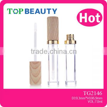 TG2146- Wholesale 7ml Round Clear Lip Gloss Bottles