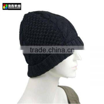 Wool Knitted Hat, Winter Knitted Nylon Hat