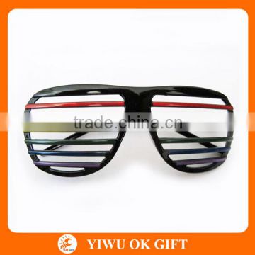 2016 New Desigh Colorful Party Shutter Shades Glasses for Sale