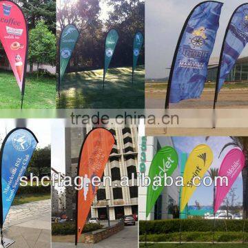 custom teardrop flags advertising flag hardware tear drop flag