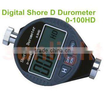 Digital Shore D Hardness Meter, Hard Rubber Durometer, 0-100HD