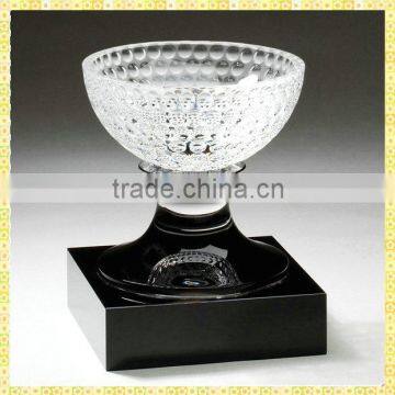 Imitation Black Crystal Cup Trophy For League Athletic Gifts