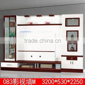 Modern Living Room Lcd tv Stand Wooden Design for 70 Inch tv 083#