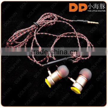 2016 Hot sell OEM cheap headphone , metal earphone , sport earphone