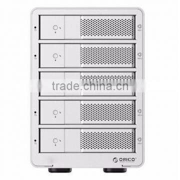 5-bay 3.5'' Tool Free USB3.0 SATA HDD External Enclosure 9558U3 photo-4