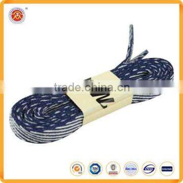 New 2016 Promotional cheap flat knitted bulk shoelaces