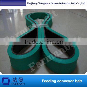 4.0mm Antistatic Blue Folder Gluer Belt,Flat Transmission Belt