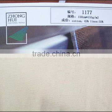 Mercerized Linen Cotton Jersey 150cm*155g/m2 for Garments ZH1177