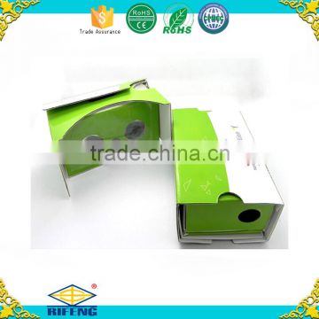 Custom Printing Promotion Gift Google Cardboard VR Box 3d Glasses , Wholesale Cardboard