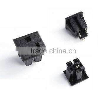 Hot selling  Snap in type power extension socket, 3 pin socket electrical socket industrial socket 125V 15A