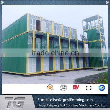 steel structure shipping container house,prefabricated container house making machine