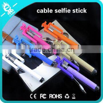 carbon fiber high quality selfie stick cable,selfie handheld stick logo