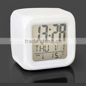 Fancy digital table alarm clock