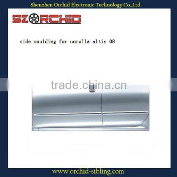 chrome side moulding for corolla altis 08