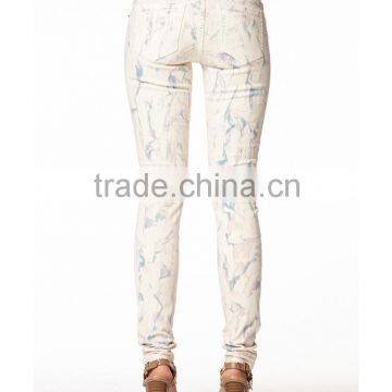 Top Quality Abstract Women Skinny Jeans Pants (LOTX158) photo-5