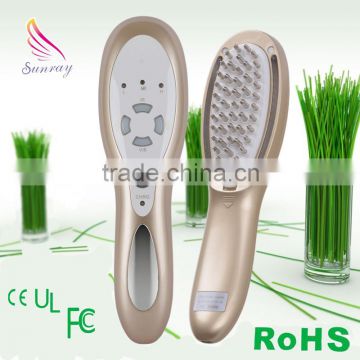 Soft color electric massage comb promote blood circulation head massager