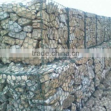 welded galvanized gabion basket/gabion basket size manufactory