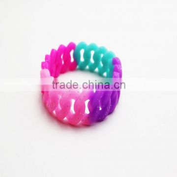 soft stretch silicone rubber band