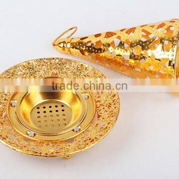 2016 New Dubai Golden Flash Incense Burner With Magnet photo-4
