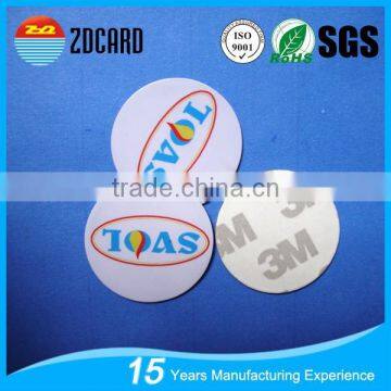 Competitive price paper custom hf rfid tag with 3m glue