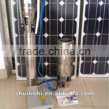 best price Solar submersible well large Pump with 4hp power