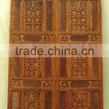 Wooden Screens/ Wooden Partitions/ designer carved wooden screens