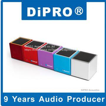 Mini Cube Wireless Speaker Bluetooth Customized Design Speaker for 2017 Promotional Gift photo-5