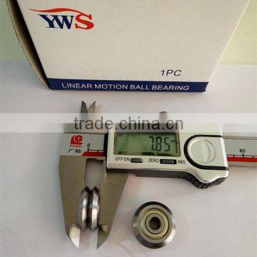 Linear Guide System Parts Stainless Steel Double VV Wheel Bearing RM1 photo-2