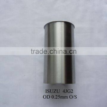 Factory Price 4JG1 Steel Chromed Cylinder Liner photo-2